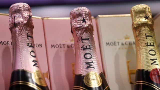 Russia: Moet Hennessy sparkling wines on sale in Moscow